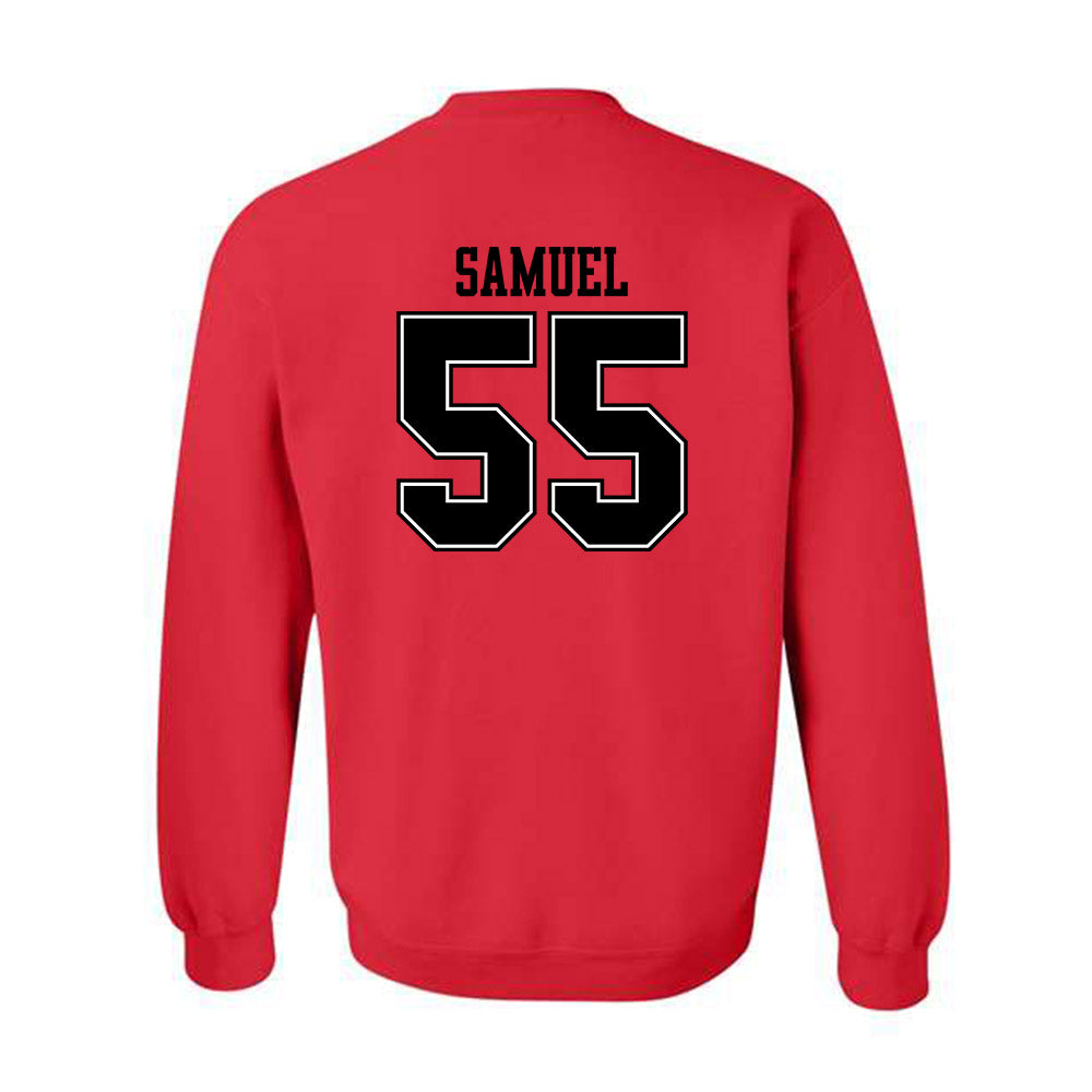 Valdosta State - NCAA Football : Tre Samuel - Classic Shersey Crewneck Sweatshirt-1