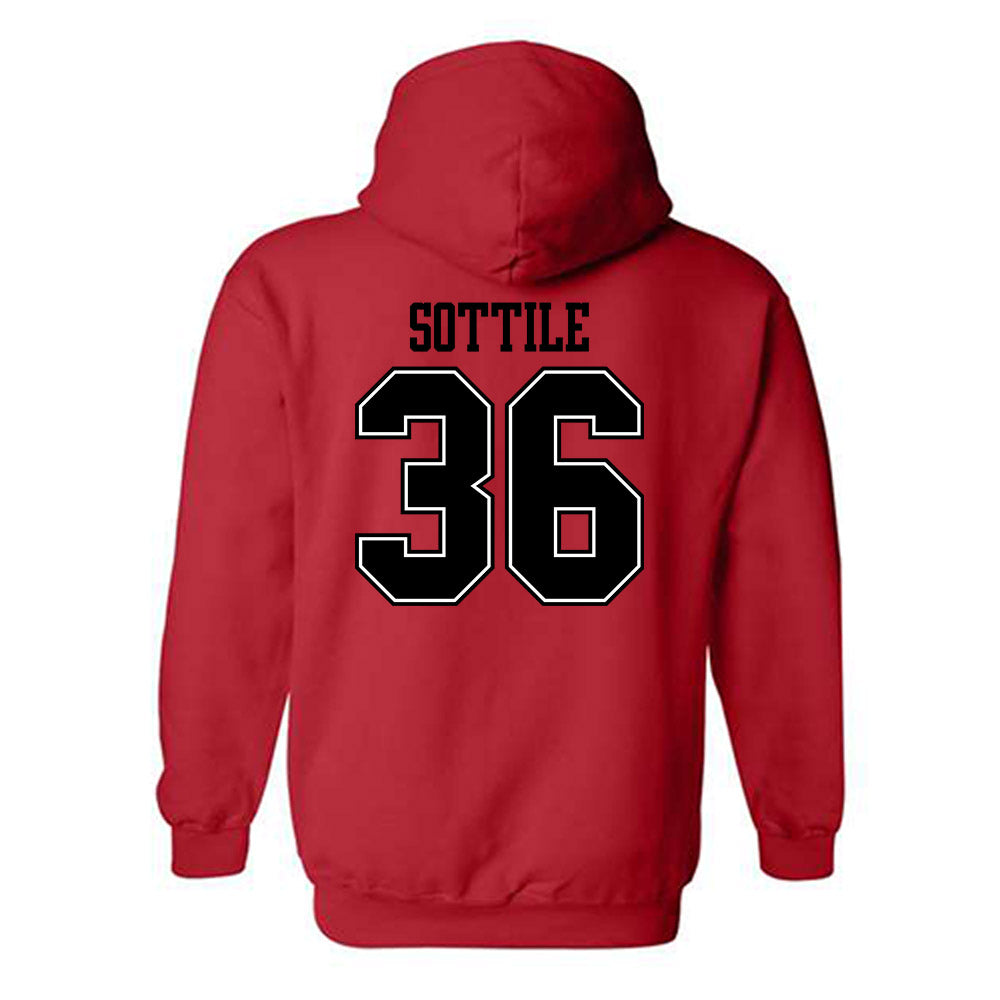 Valdosta State - NCAA Baseball : Hayden Sottile - Classic Shersey Hooded Sweatshirt-1