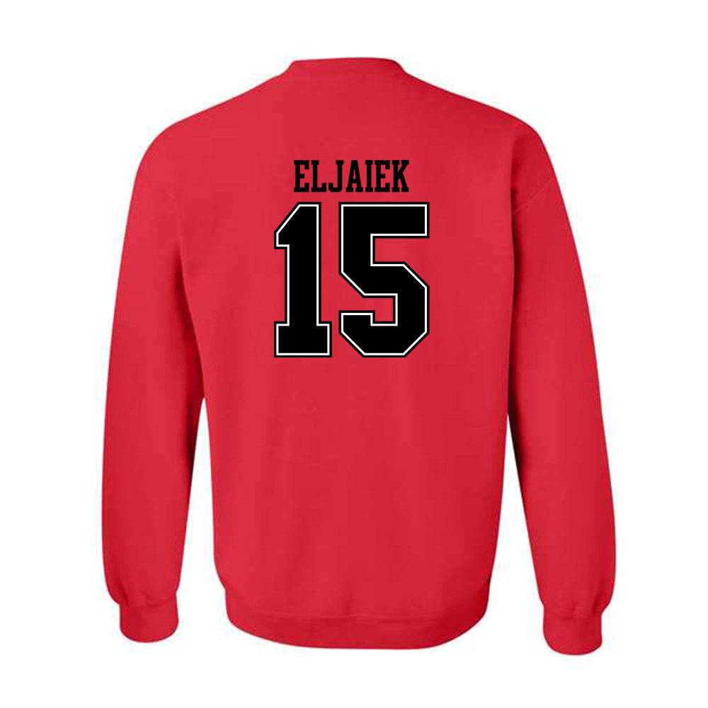Valdosta State - NCAA Baseball : Farid Eljaiek - Classic Shersey Crewneck Sweatshirt-1