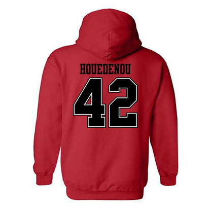 Valdosta State - NCAA Football : Joel Houedenou - Classic Shersey Hooded Sweatshirt-1