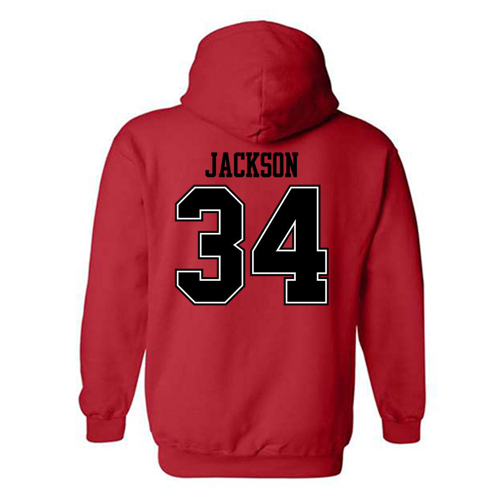 Valdosta State - NCAA Baseball : Trey Jackson - Classic Shersey Hooded Sweatshirt-1