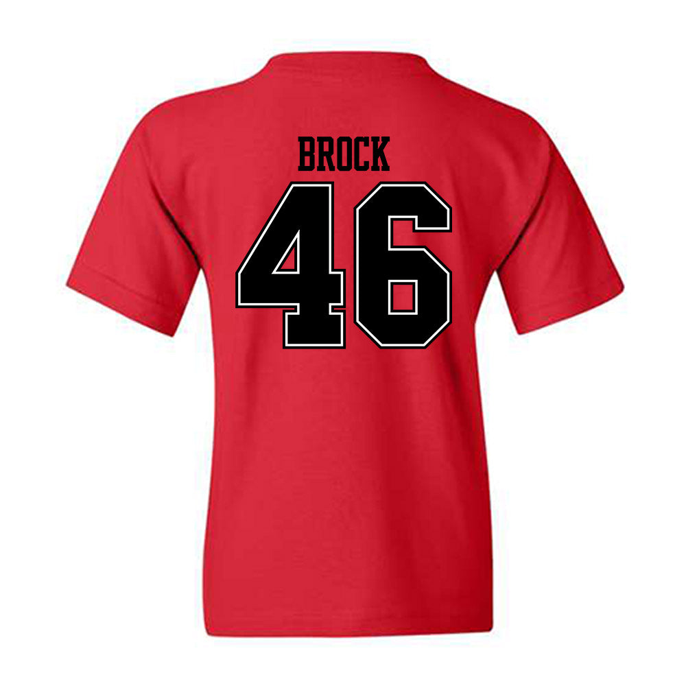 Valdosta State - NCAA Baseball : Dewey Brock - Classic Shersey Youth T-Shirt-1