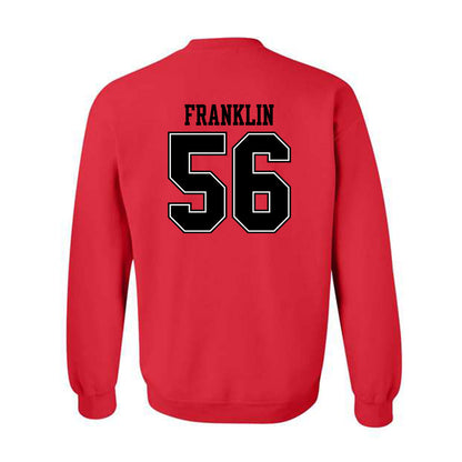 Valdosta State - NCAA Football : Javerius Franklin - Classic Shersey Crewneck Sweatshirt-1
