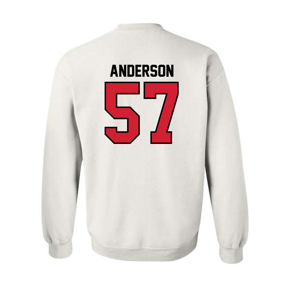 Valdosta State - NCAA Football : Wyatt Anderson - Classic Shersey Crewneck Sweatshirt-1