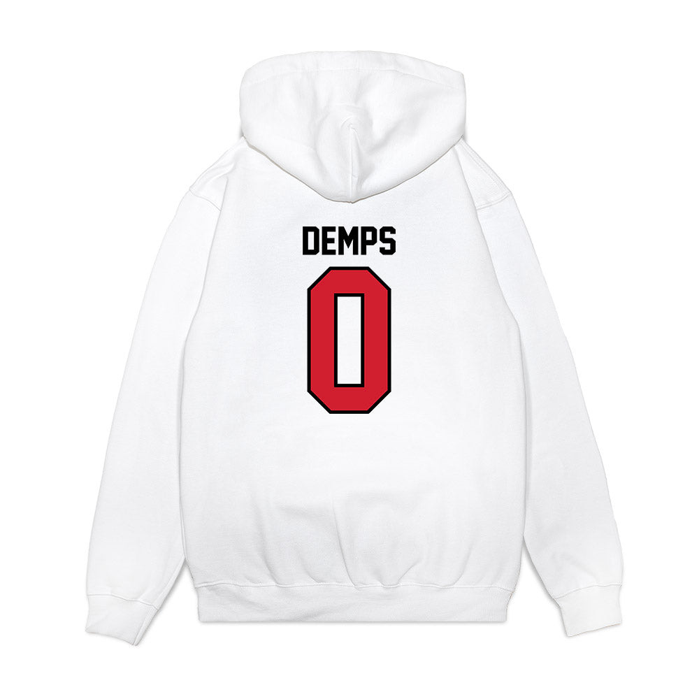 Valdosta State - NCAA Women's Basketball : Kaci Demps - Classic Shersey Hooded Sweatshirt-1