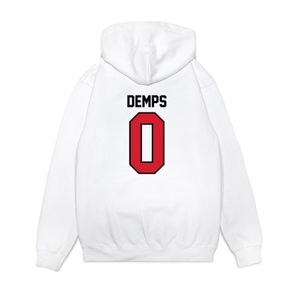Valdosta State - NCAA Women's Basketball : Kaci Demps - Classic Shersey Hooded Sweatshirt-1