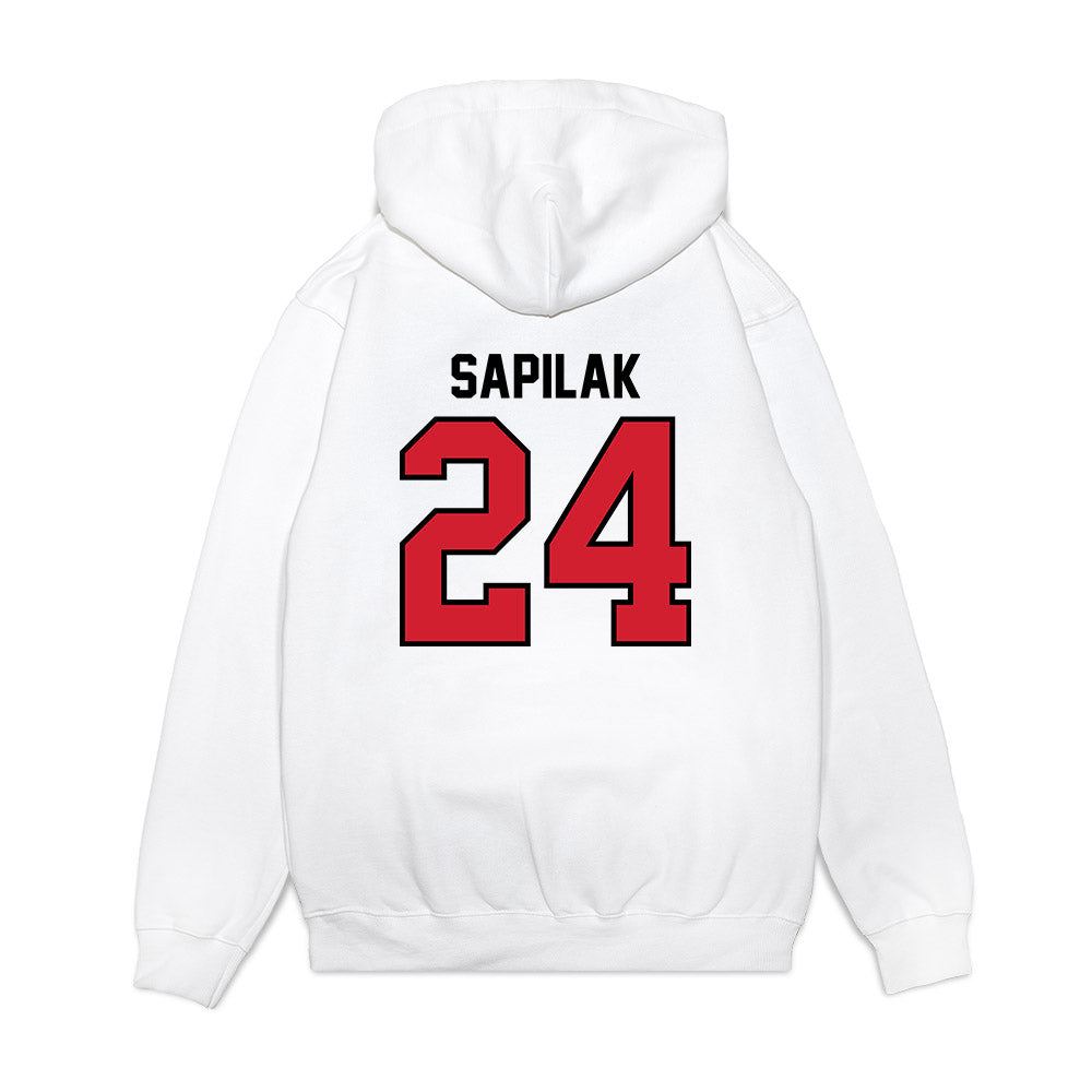 Valdosta State - NCAA Women's Basketball : Alina Sapilak - Classic Shersey Hooded Sweatshirt-1