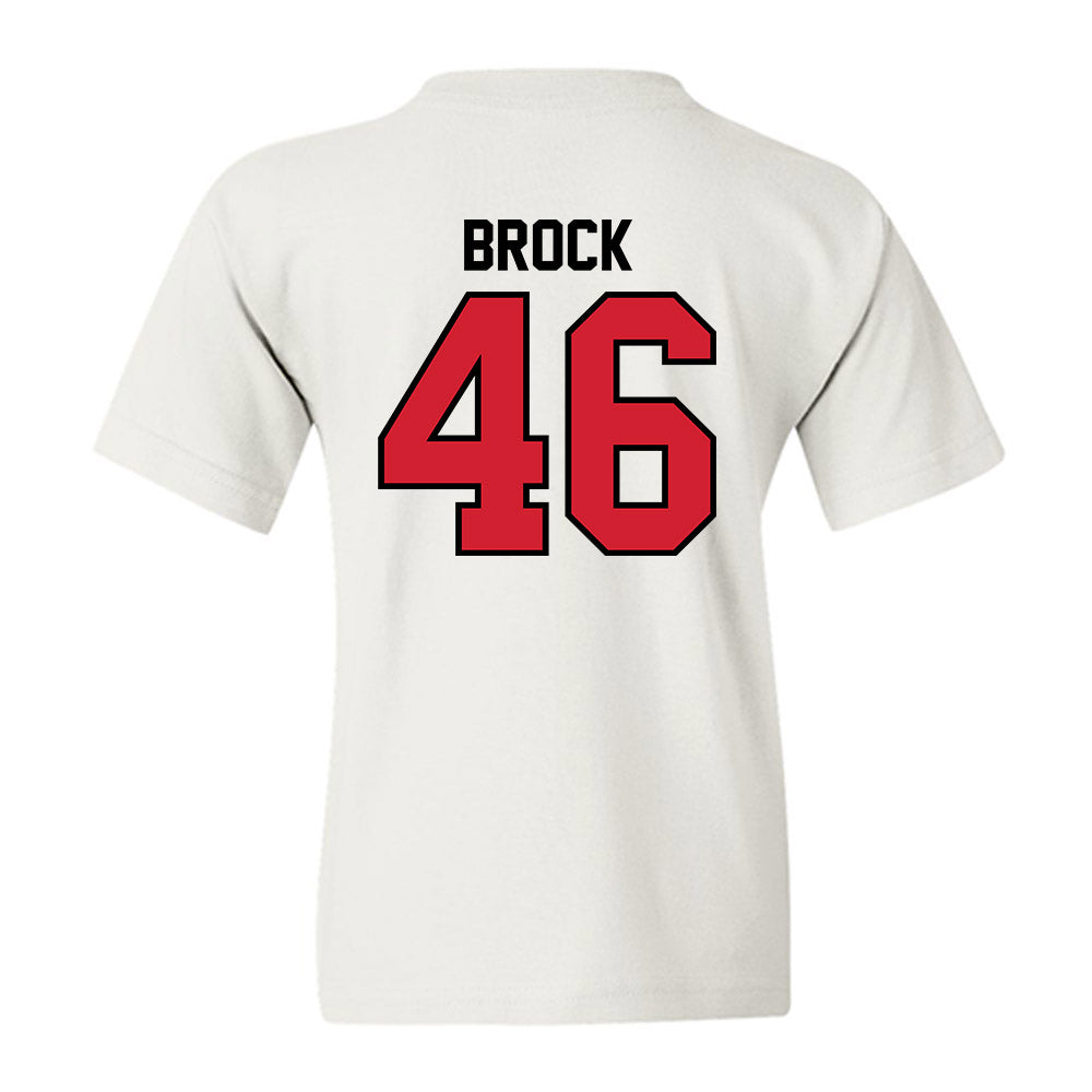 Valdosta State - NCAA Baseball : Dewey Brock - Classic Shersey Youth T-Shirt-1