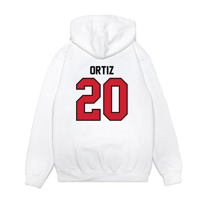 Valdosta State - NCAA Baseball : Raynel Ortiz - Classic Shersey Hooded Sweatshirt-1