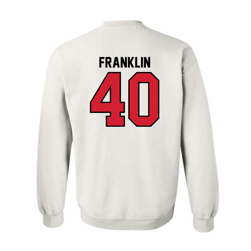 Valdosta State - NCAA Football : Javerius Franklin - Classic Shersey Crewneck Sweatshirt-1