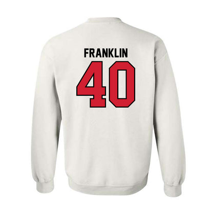 Valdosta State - NCAA Football : Javerius Franklin - Classic Shersey Crewneck Sweatshirt-1