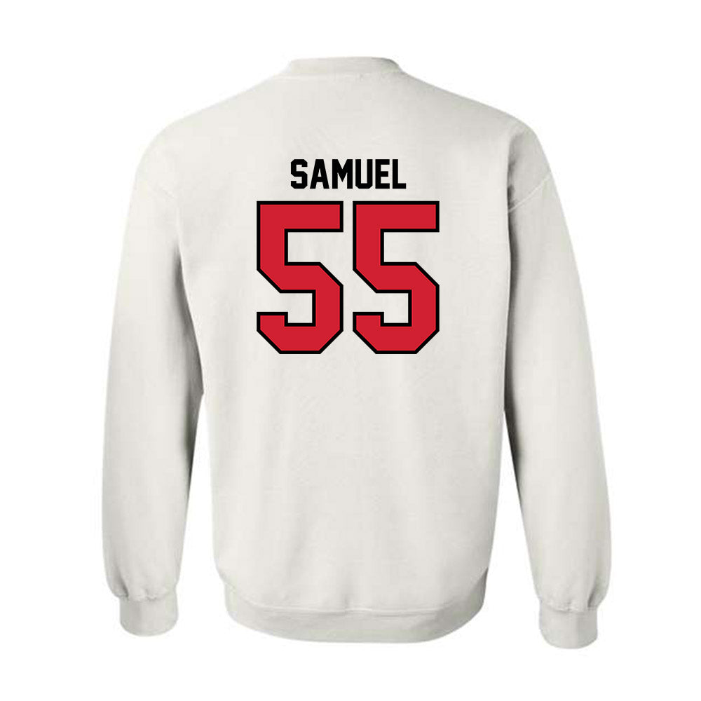 Valdosta State - NCAA Football : Tre Samuel - Classic Shersey Crewneck Sweatshirt-1
