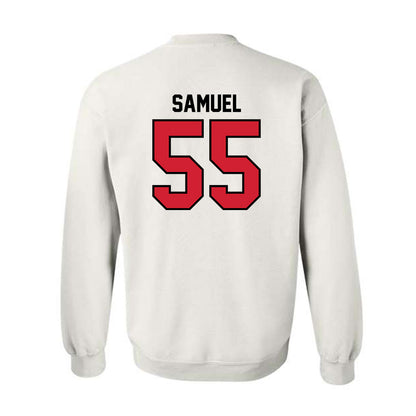 Valdosta State - NCAA Football : Tre Samuel - Classic Shersey Crewneck Sweatshirt-1
