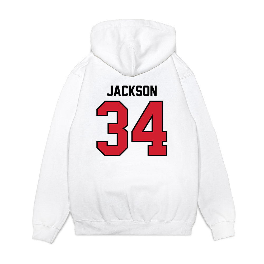 Valdosta State - NCAA Baseball : Trey Jackson - Classic Shersey Hooded Sweatshirt-1
