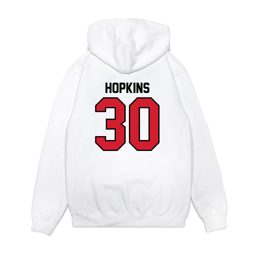 Valdosta State - NCAA Women's Basketball : Bella Hopkins - Classic Shersey Hooded Sweatshirt-1