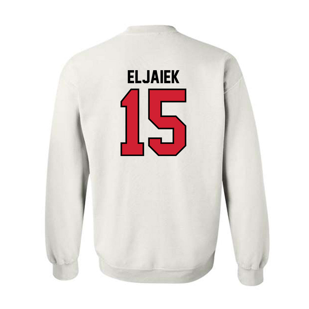 Valdosta State - NCAA Baseball : Farid Eljaiek - Classic Shersey Crewneck Sweatshirt-1