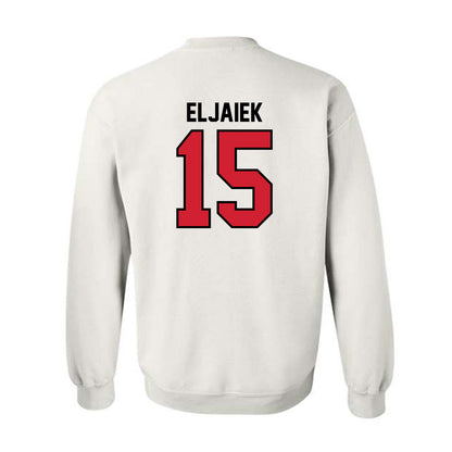 Valdosta State - NCAA Baseball : Farid Eljaiek - Classic Shersey Crewneck Sweatshirt-1
