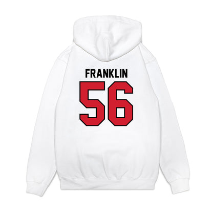 Valdosta State - NCAA Football : Javerius Franklin - Classic Shersey Hooded Sweatshirt-1