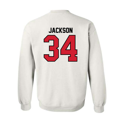 Valdosta State - NCAA Baseball : Trey Jackson - Classic Shersey Crewneck Sweatshirt-1