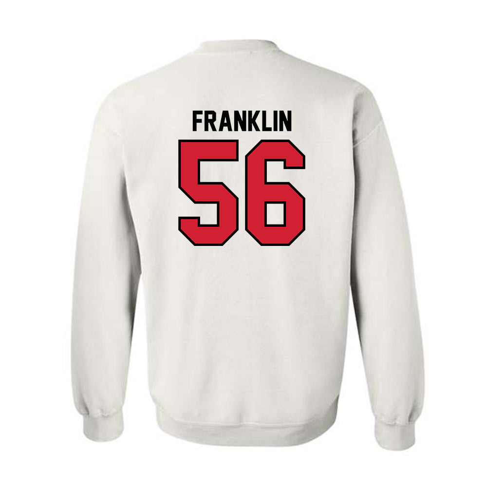 Valdosta State - NCAA Football : Javerius Franklin - Classic Shersey Crewneck Sweatshirt-1
