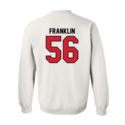 Valdosta State - NCAA Football : Javerius Franklin - Classic Shersey Crewneck Sweatshirt-1