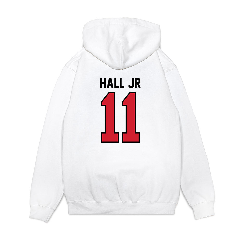 Valdosta State - NCAA Football : Andre Hall Jr - Classic Shersey Hooded Sweatshirt-1
