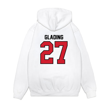 Valdosta State - NCAA Baseball : Pierce Glading - Classic Shersey Hooded Sweatshirt-1