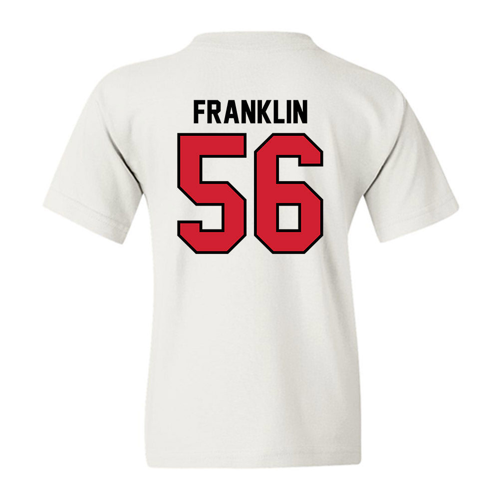 Valdosta State - NCAA Football : Javerius Franklin - Classic Shersey Youth T-Shirt-1