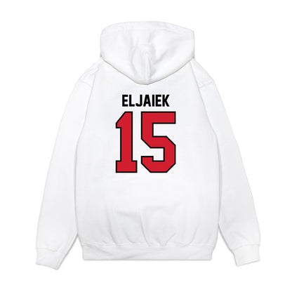 Valdosta State - NCAA Baseball : Farid Eljaiek - Classic Shersey Hooded Sweatshirt-1