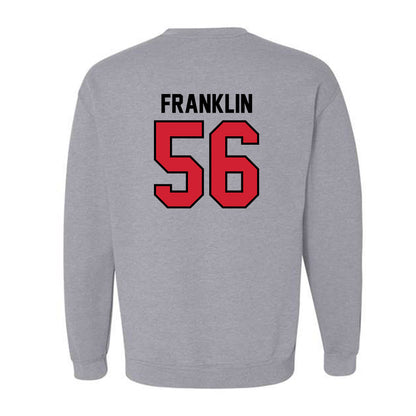 Valdosta State - NCAA Football : Javerius Franklin - Classic Shersey Crewneck Sweatshirt-1