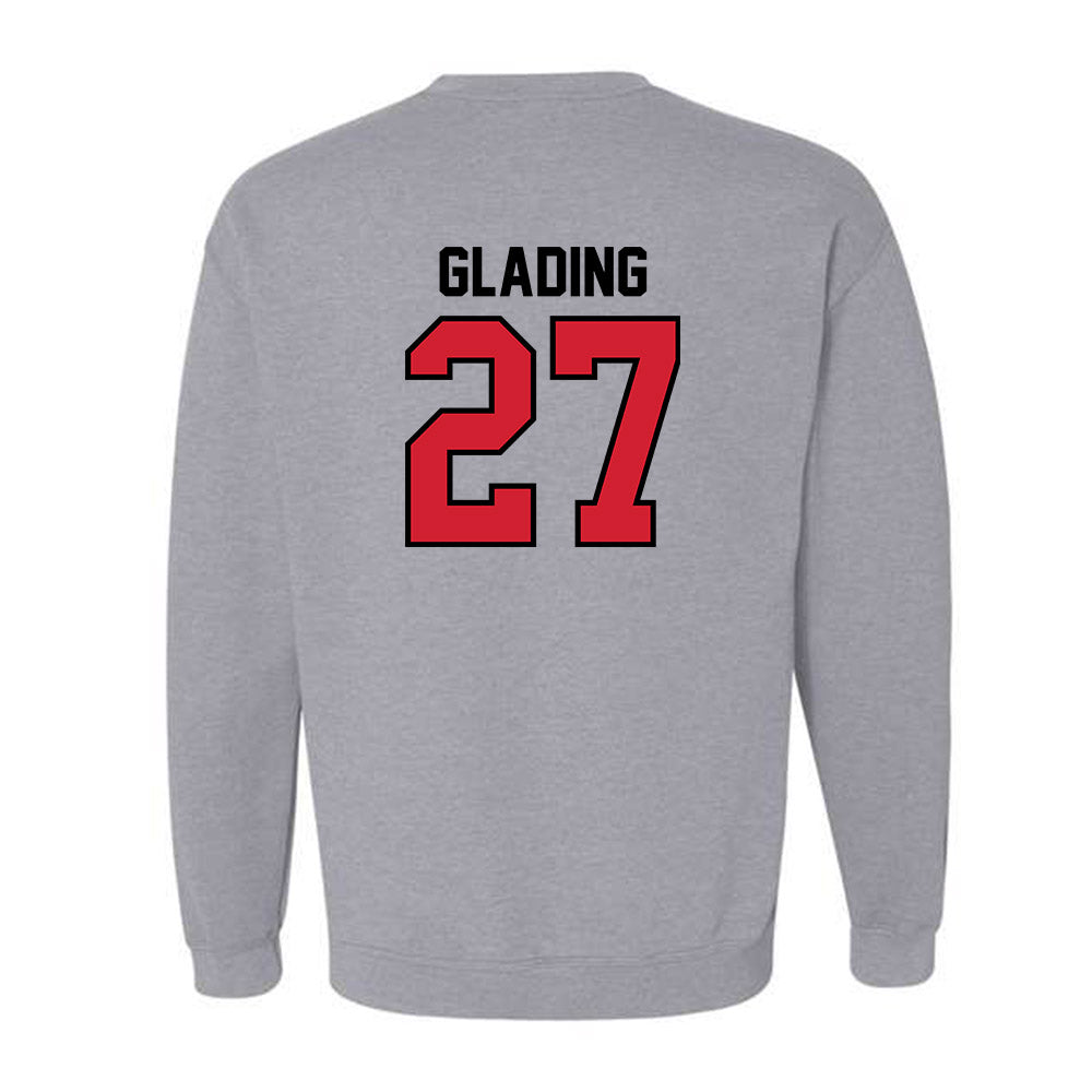 Valdosta State - NCAA Baseball : Pierce Glading - Classic Shersey Crewneck Sweatshirt-1