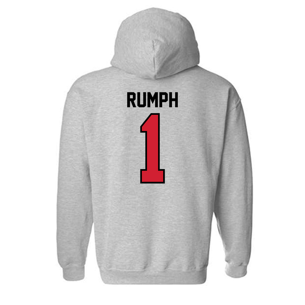 Valdosta State - NCAA Women's Basketball : Chardae Rumph - Classic Shersey Hooded Sweatshirt-1