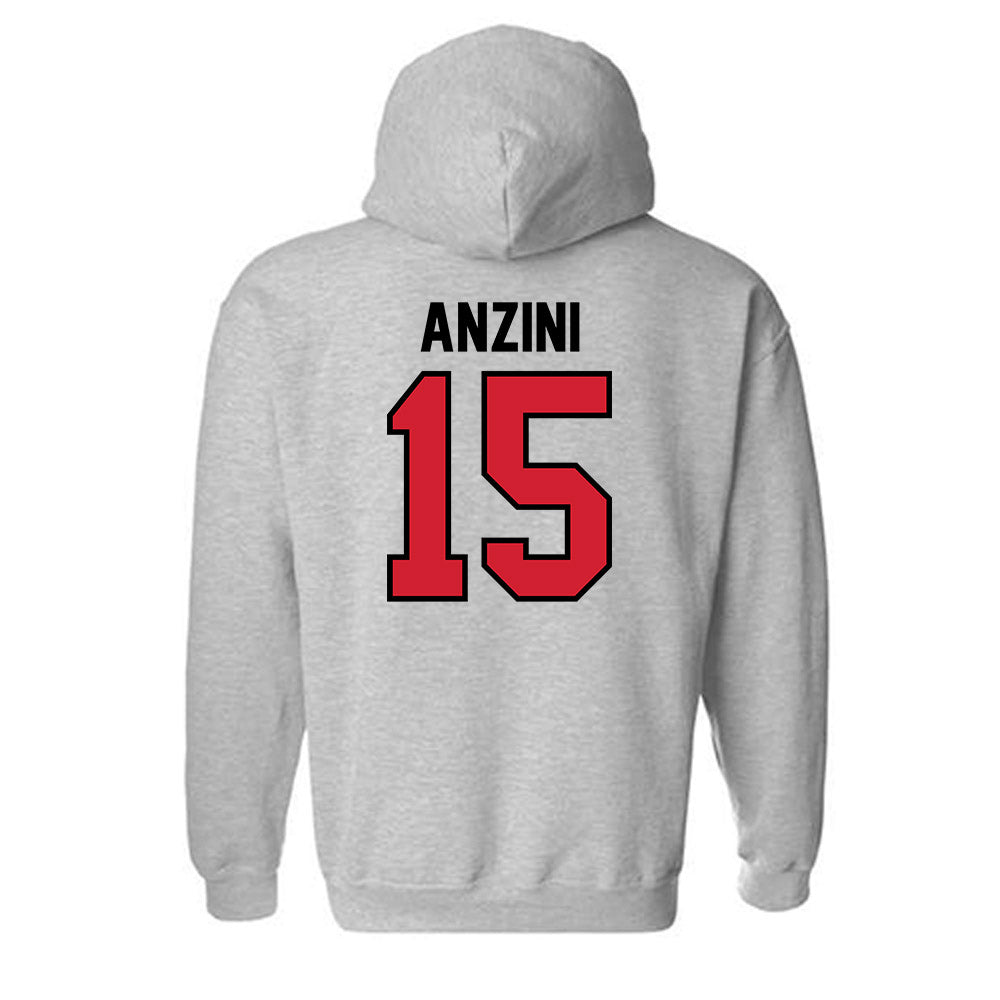 Valdosta State - NCAA Women's Soccer : Sofia Anzini - Classic Shersey Hooded Sweatshirt-1
