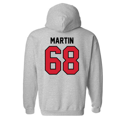 Valdosta State - NCAA Football : Jonathan Martin - Classic Shersey Hooded Sweatshirt-1
