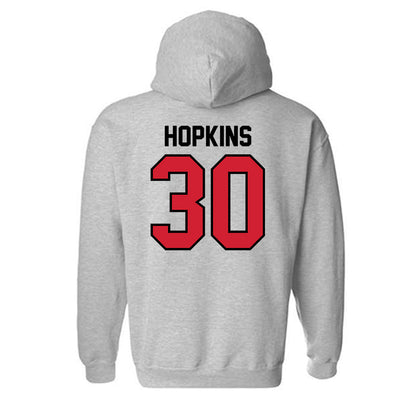 Valdosta State - NCAA Women's Basketball : Bella Hopkins - Classic Shersey Hooded Sweatshirt-1