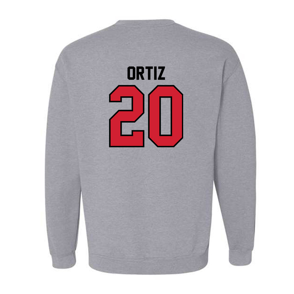 Valdosta State - NCAA Baseball : Raynel Ortiz - Classic Shersey Crewneck Sweatshirt-1