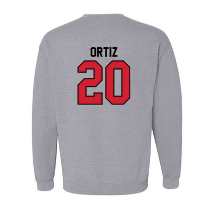 Valdosta State - NCAA Baseball : Raynel Ortiz - Classic Shersey Crewneck Sweatshirt-1