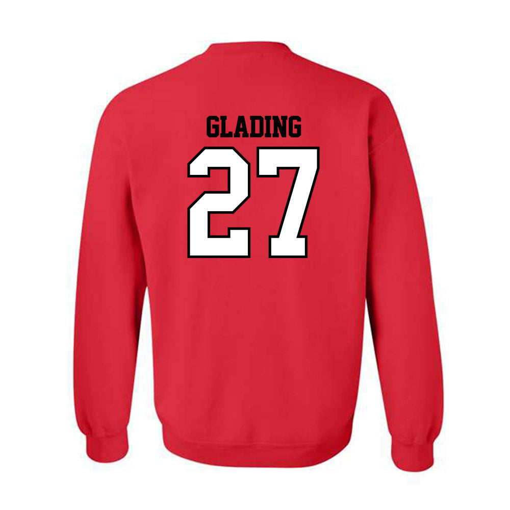 Valdosta State - NCAA Baseball : Pierce Glading - Classic Shersey Crewneck Sweatshirt-1