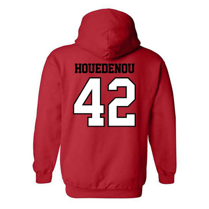 Valdosta State - NCAA Football : Joel Houedenou - Classic Shersey Hooded Sweatshirt-1