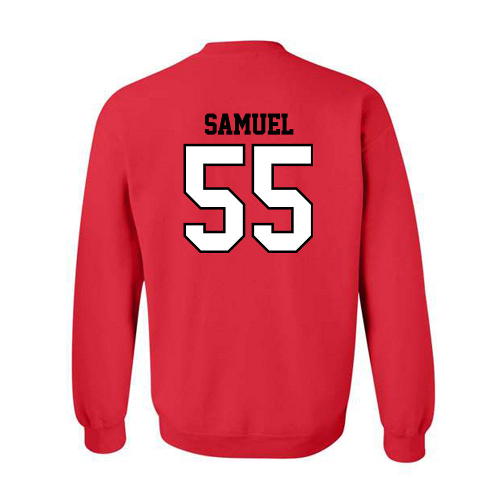 Valdosta State - NCAA Football : Tre Samuel - Classic Shersey Crewneck Sweatshirt-1