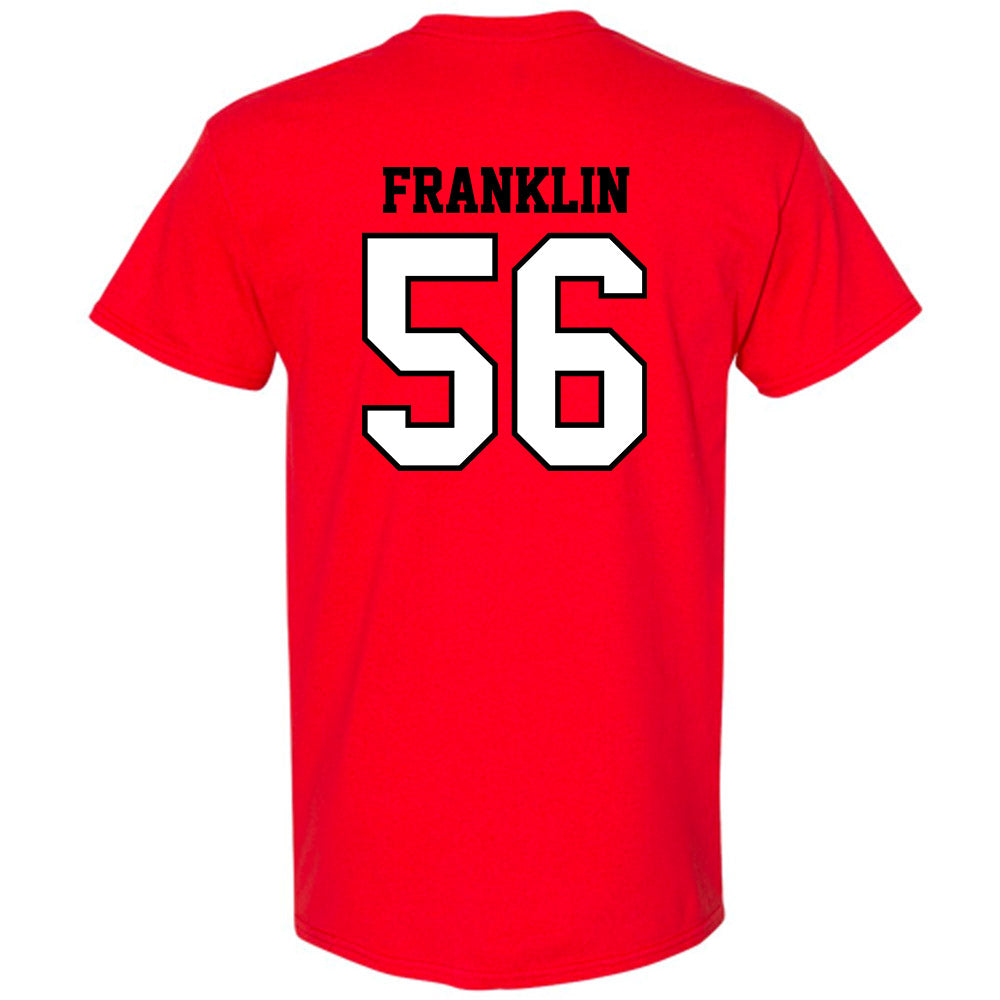 Valdosta State - NCAA Football : Javerius Franklin - Classic Shersey T-Shirt-1