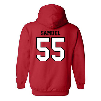 Valdosta State - NCAA Football : Tre Samuel - Classic Shersey Hooded Sweatshirt-1