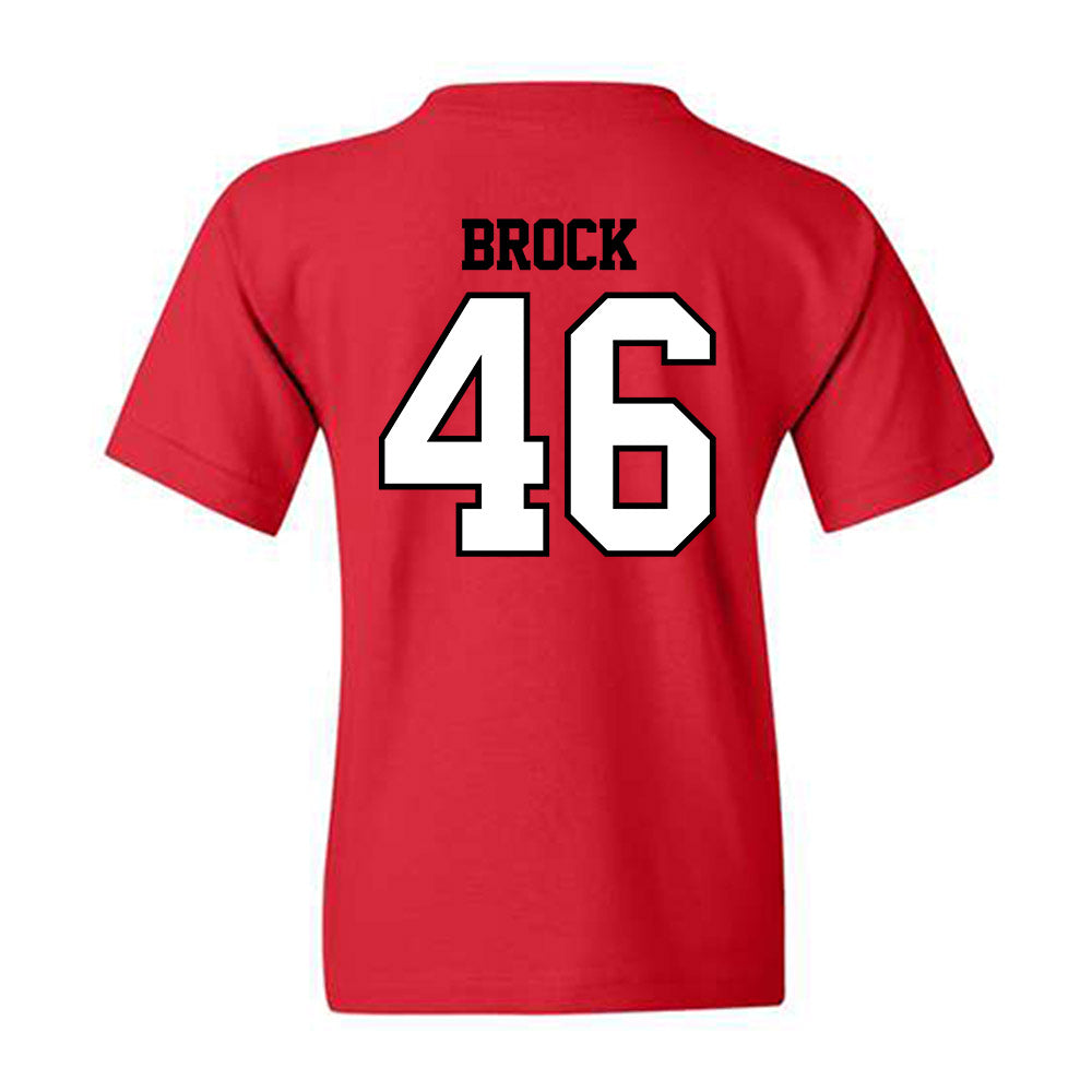 Valdosta State - NCAA Baseball : Dewey Brock - Classic Shersey Youth T-Shirt-1