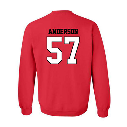 Valdosta State - NCAA Football : Wyatt Anderson - Classic Shersey Crewneck Sweatshirt-1