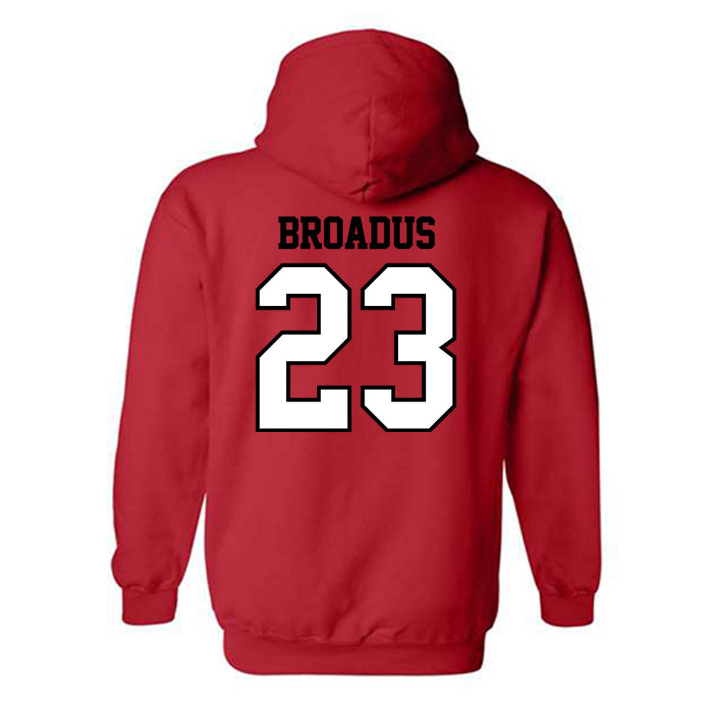 Valdosta State - NCAA Women's Basketball : Amaya Broadus - Classic Shersey Hooded Sweatshirt-1