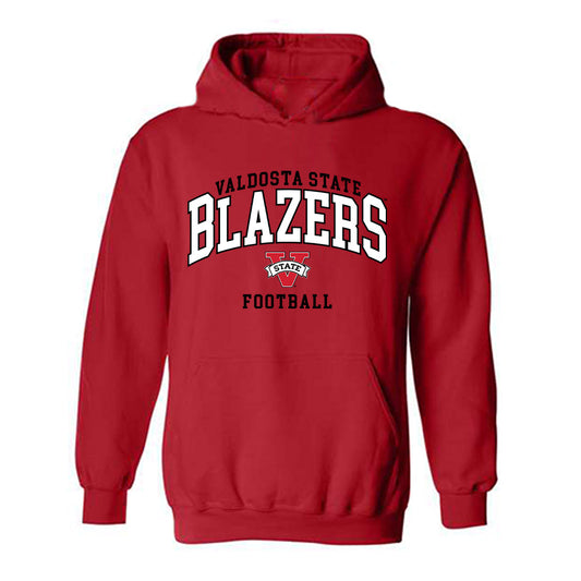 Valdosta State - NCAA Football : Javerius Franklin - Classic Shersey Hooded Sweatshirt-0