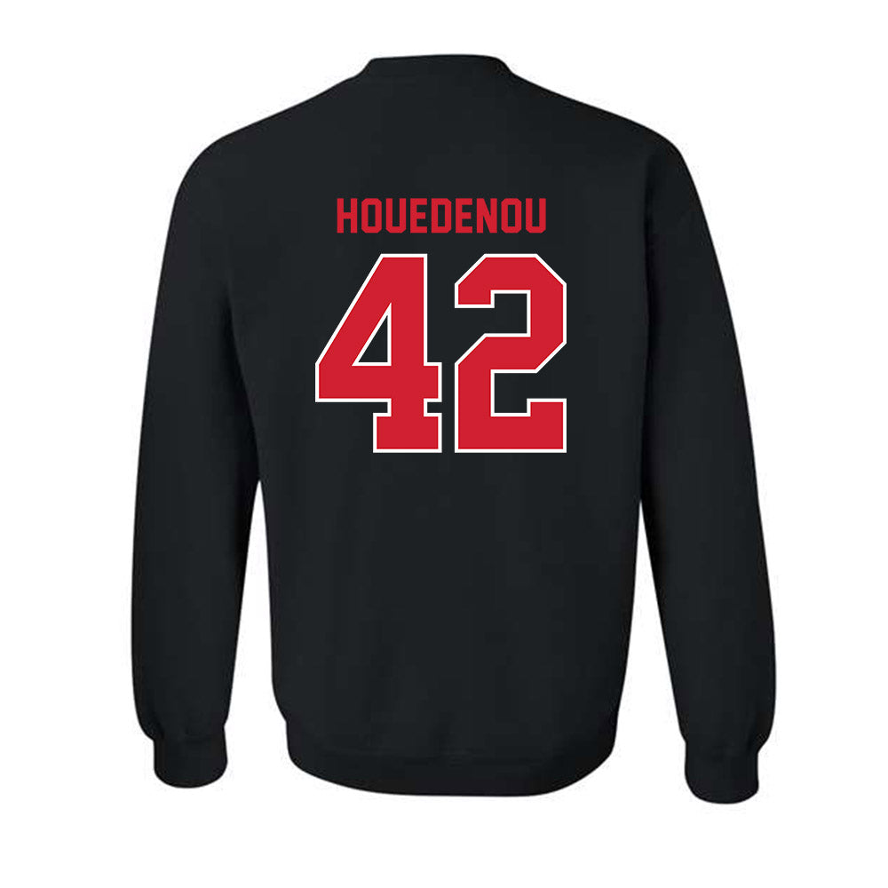Valdosta State - NCAA Football : Joel Houedenou - Classic Shersey Crewneck Sweatshirt-1