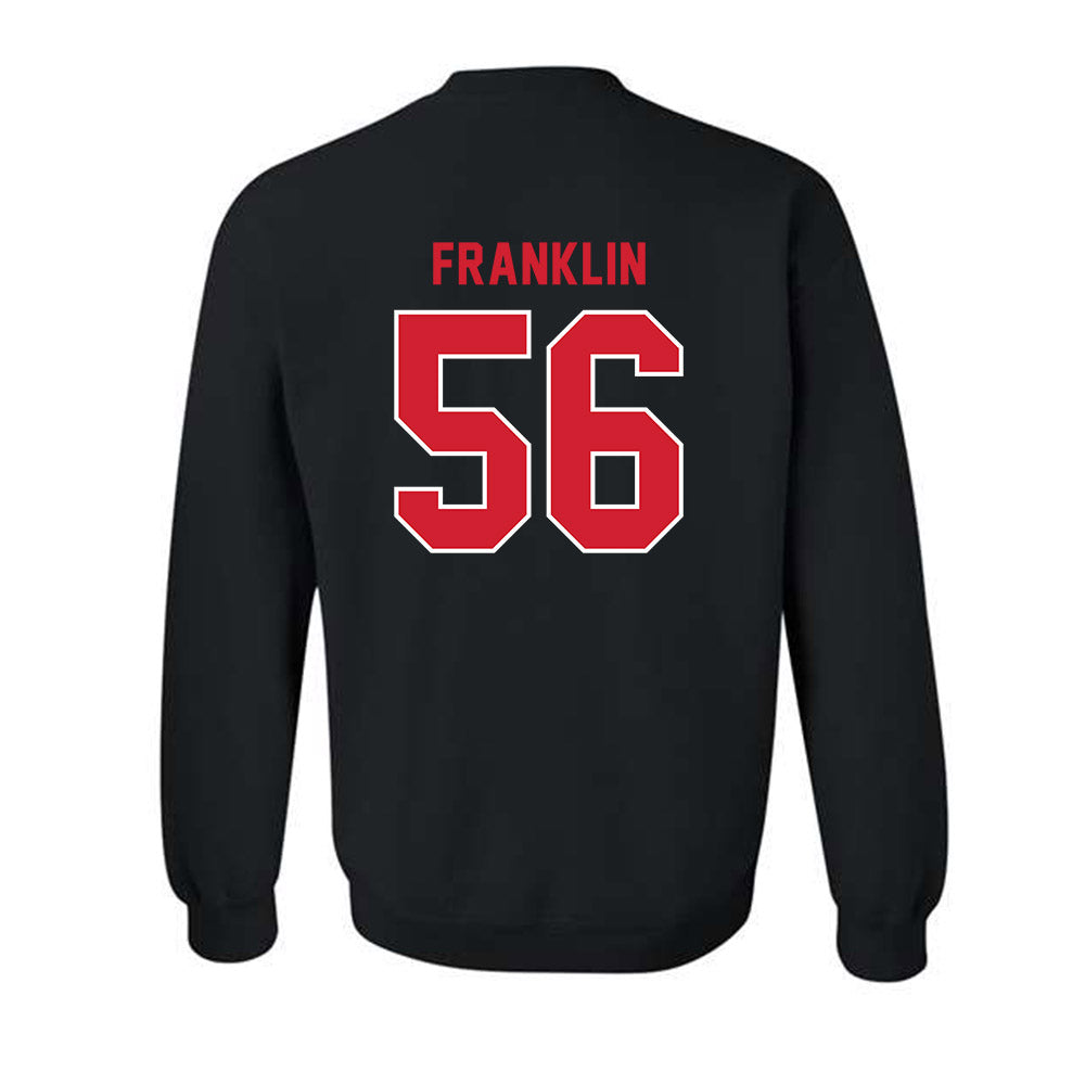 Valdosta State - NCAA Football : Javerius Franklin - Classic Shersey Crewneck Sweatshirt-1