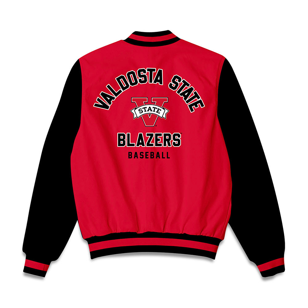 Valdosta State - NCAA Baseball : Nick Lawrence - Bomber Jacket-1