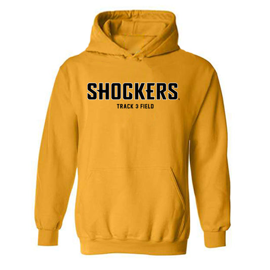Wichita State - NCAA Men's Track & Field : Ty Bybee - Hooded Sweatshirt-0